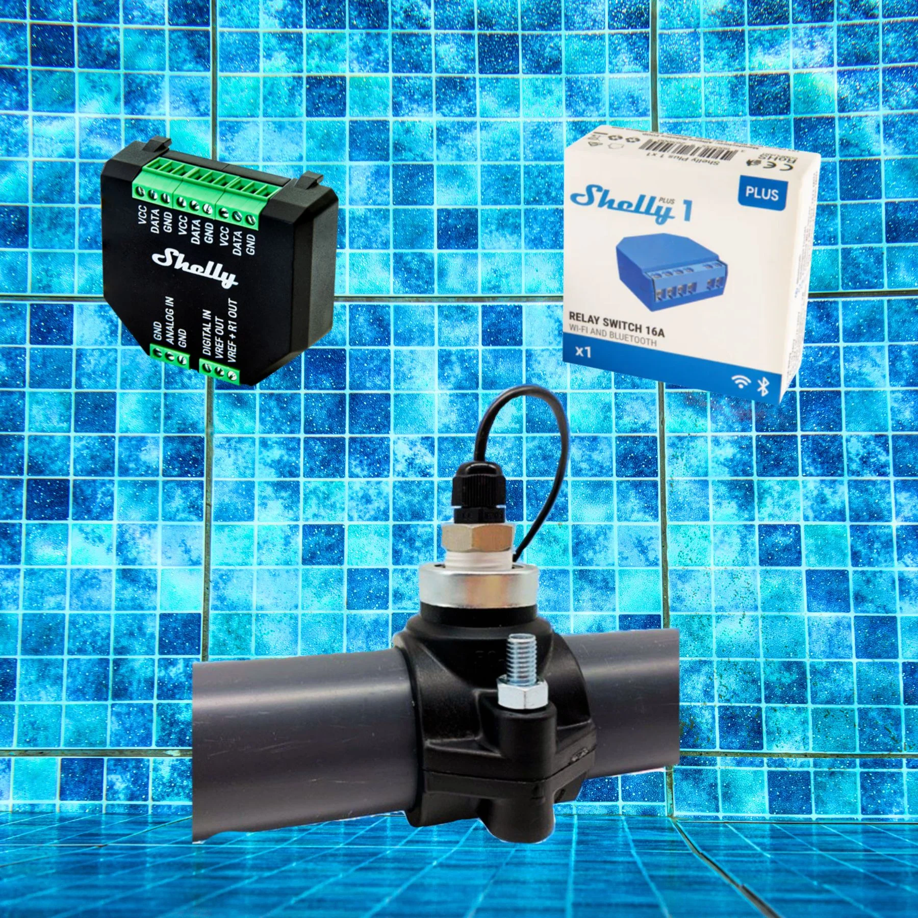 Pack Medidor de Temperatura para Piscina con Programador de Bomba WiFi Plus 50 mm - Image 3