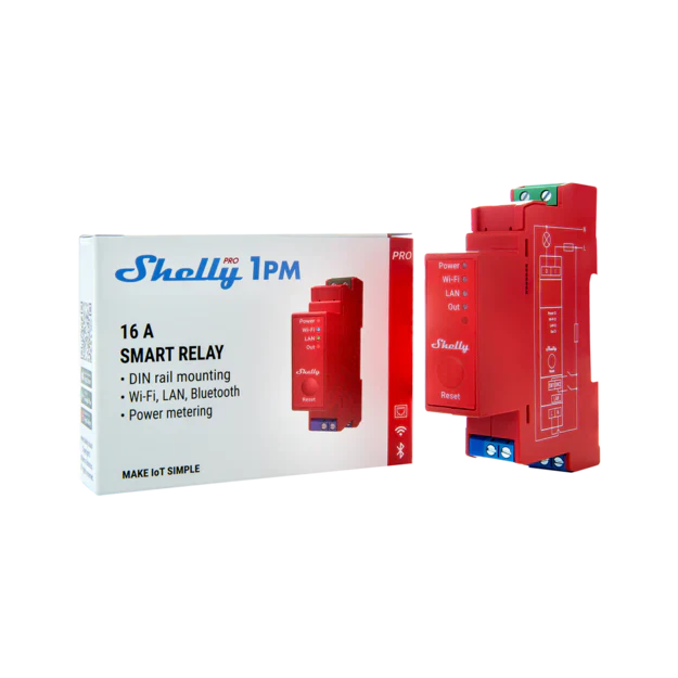 Relé Shelly Pro 1PM - Image 4