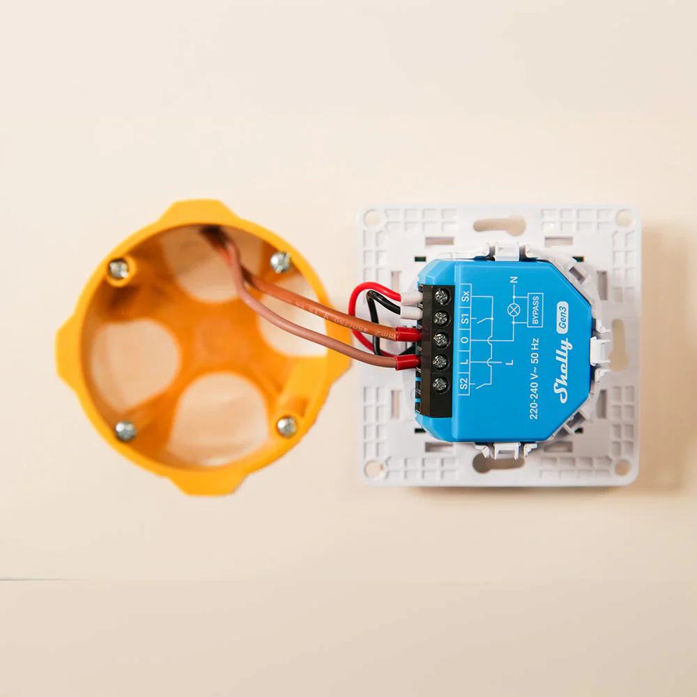 Shelly 1L Gen3: Relé Inteligente WiFi para Luces sin Neutro - Image 5