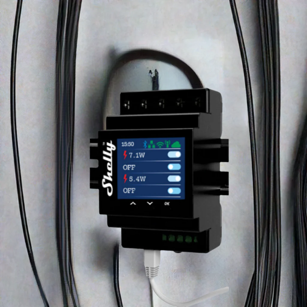 Relé Shelly Pro 4PM v2 - Image 4