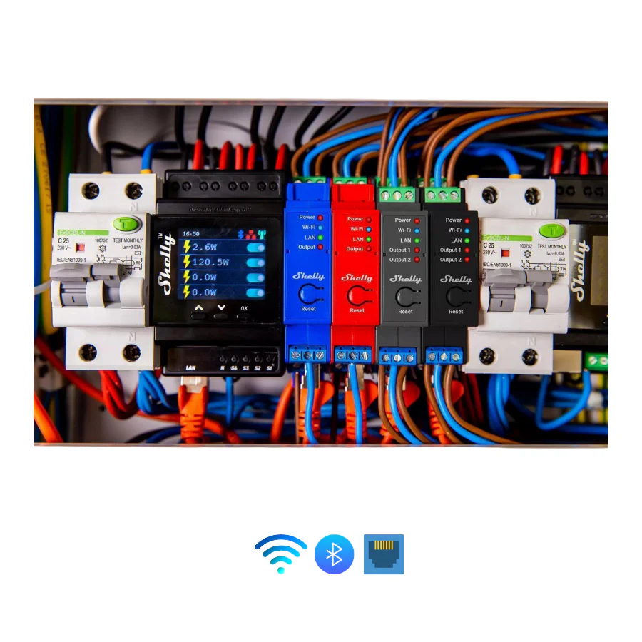Relé Shelly Pro 4PM v2 - Image 6