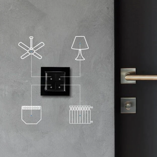 Shelly Wall Switch con 4 Botones. Pulsador Pared - Image 6